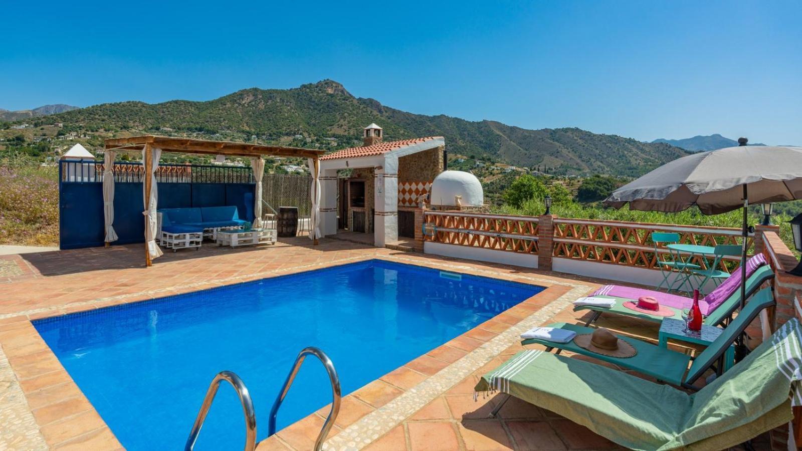Cortijo El Mirador Frigiliana By Ruralidays 빌라 외부 사진